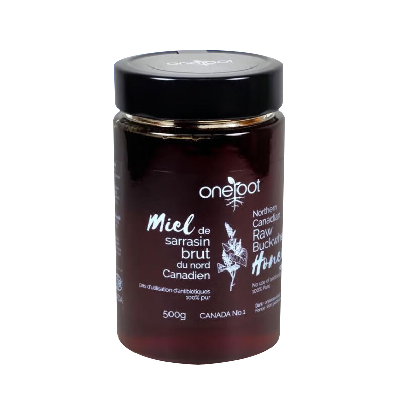 【含邮含税】加拿大Oneroot天然原生态荞麦花蜂蜜 500g/瓶