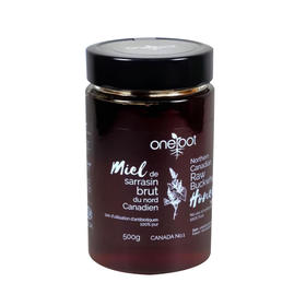 【含邮含税】加拿大Oneroot天然原生态荞麦花蜂蜜 500g/瓶