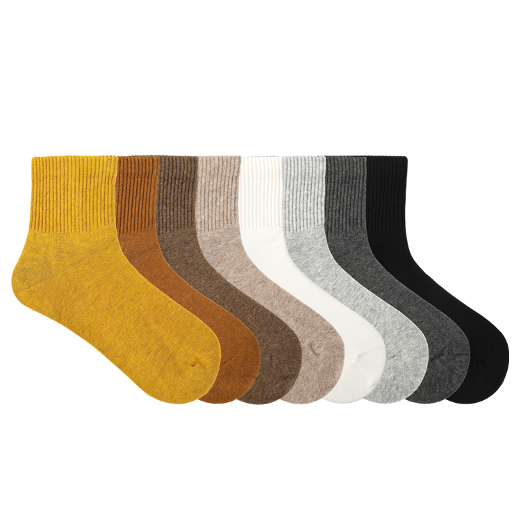 花里家花小婵丨防臭精油袜中筒袜5双装 男女同款均码35码-45码