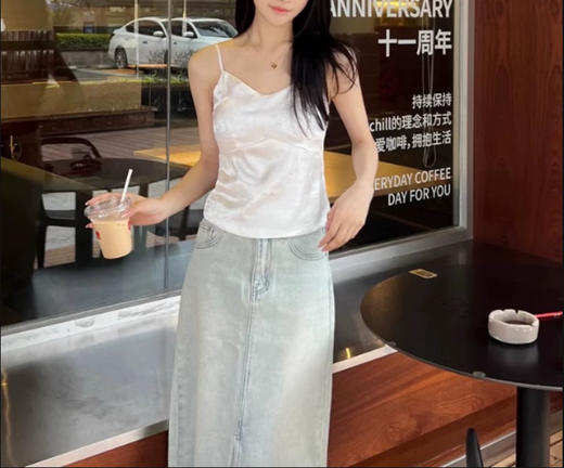 裁缝学苑AS233缎面吊带背心内衣纸样女美背带胸垫新中式抹胸上衣 商品图4