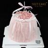 1027CAKE |    爱心丝带蛋糕（图为6寸加高） 商品缩略图0