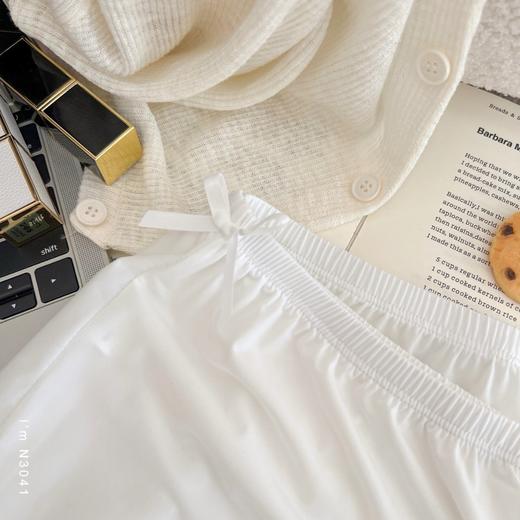 老米优品🎈3-5天。2件包邮！小仙女的蕾丝安全裤！《清凉冰丝蕾丝边防走光短裤》也可以家居哦！K250408A 商品图3