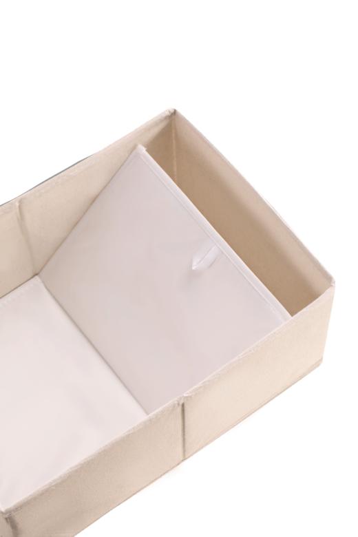 茶花布艺收纳筐(无分格)990172 商品图8