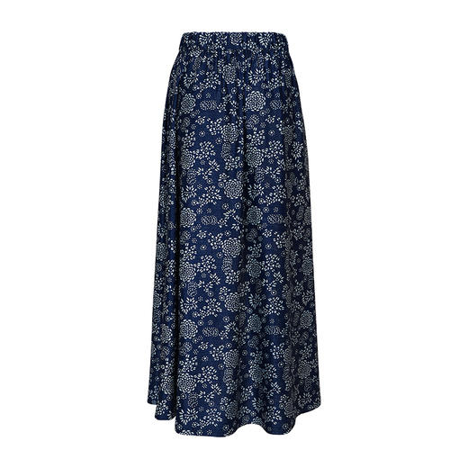 【蓝染印花改良系列】落染印花半身裙 | 时尚百搭款 | 现货加急发 商品图4