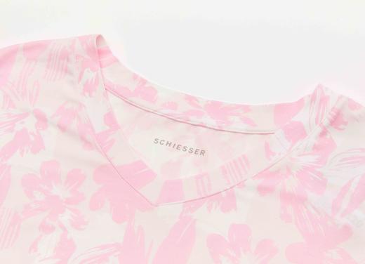 【32S棉莫经典】SCHIESSER德国舒雅女士32S单面棉莫V领连衣裙31/24812D 商品图9