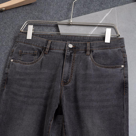 夏季薄款舒适柔软吸湿透气直筒休闲男士牛仔裤   YMXZ-HC283* 商品图3