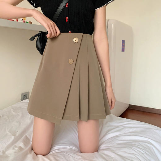 裁缝学苑AQ450高腰百褶裙纸样女装显瘦遮肚子半身裙包臀a字短裙样板 商品图1