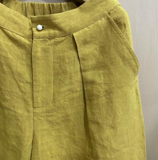 【抖音专属】阔腿裤（24709615-炒米黄-设计师） 商品图1