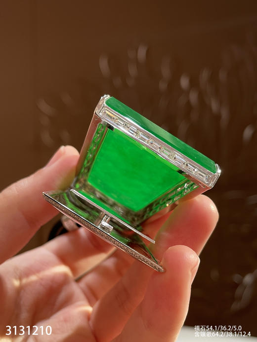 老坑帝王绿无事牌吊坠【3131210】具体价格微信咨询 商品图7