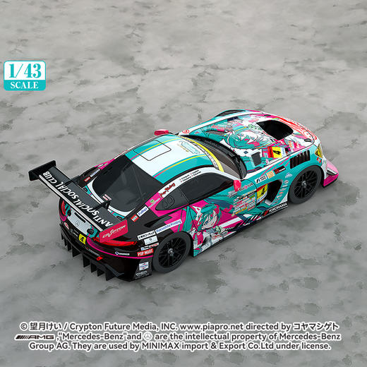 【GSC预售定金】1/43 GOODSMILE 初音未来  AMG 2025 开幕战Ver. 商品图1