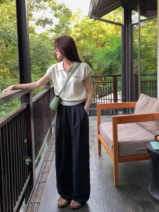 【第2条10元】山本奶芙醋酸裤，自带慵懒感，显腿直、显腿长 商品图8