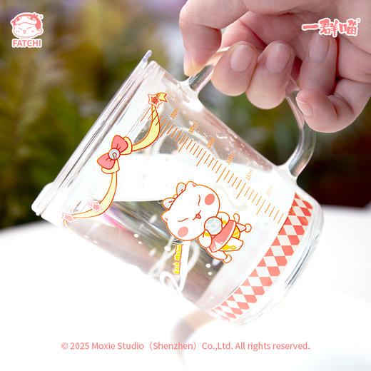 一群喵-甜心玻璃杯 商品图2