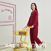 【有棵树】女士长袖开衫家居服女红本命睡衣套装（95%棉 5%氨纶） 商品缩略图5