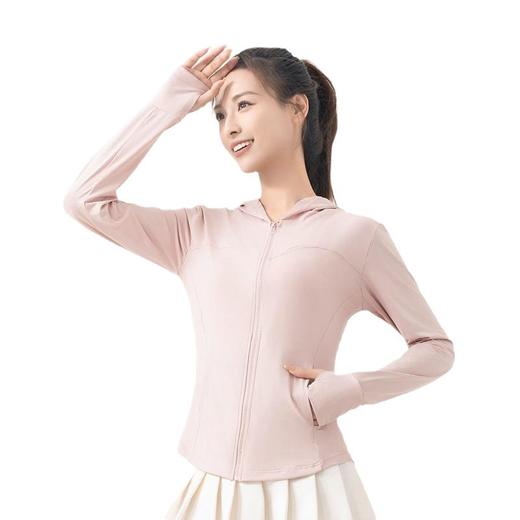 原纱锦纶防晒服女连帽夏季户外超薄透气upf50防紫外线冰感防晒服 商品图4