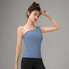 梵蒂欧（FADDOS）20205新款单肩长款瑜伽背心（固定杯）F2023769 商品缩略图4