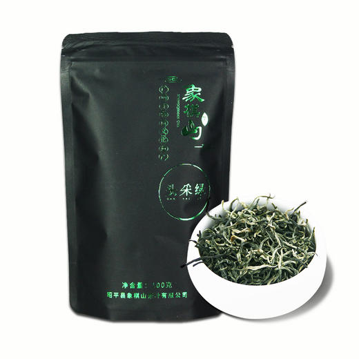 象棋山有机头采绿茶100g/袋 商品图2