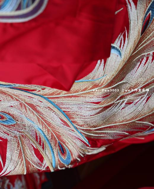 【高端婚庆】 喜事良缘 龙凤刺绣100支新疆长绒棉四件套十件套 商品图6