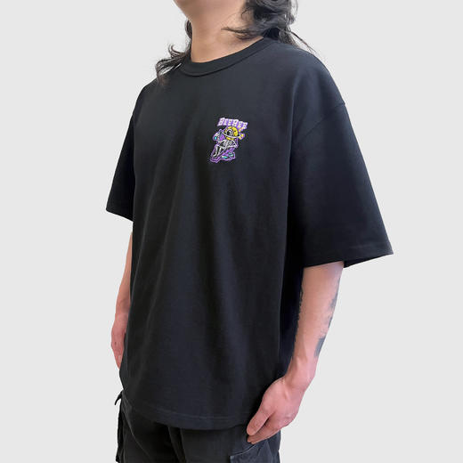 【地下怪兽】 | beebee刺绣版队服 重磅纯棉T恤 黑色灰色 男女同款 商品图3