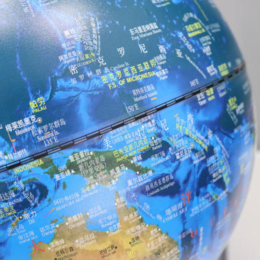 FunGlobe  朋宸地球仪  趣味滚珠卫星海沟款触摸灯AR地球仪 商品图3