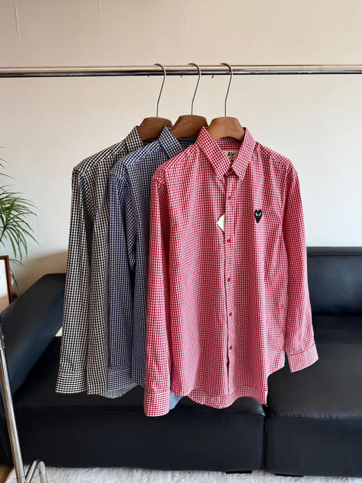 48-4 出口日单川久格子衬衫 我穿L 商品图8