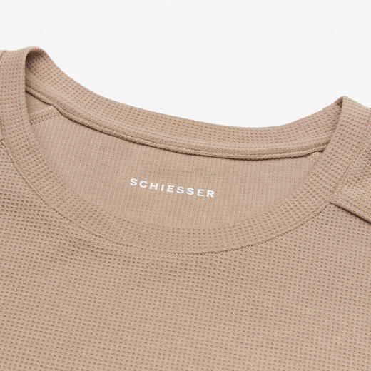 【华夫格棉粘纤】SCHIESSER/德国舒雅男士华夫格棉粘纤混纺宽松家居套装39/24890H 商品图5