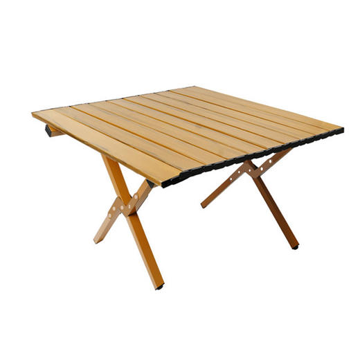 【自营】Maki zaza木纹折叠蛋卷桌（小号）MKZ-041 Maki zaza户外折叠桌椅三件套 商品图3