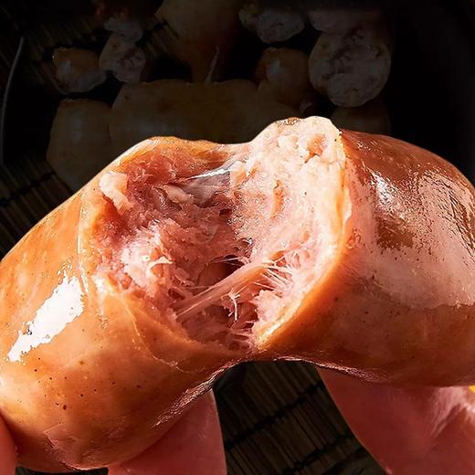 【与辉同行推荐】泰山黑猪纯肉肠400g/盒 超值3盒装 黑猪肉量90%以上 生态养殖顺丰发货 商品图5