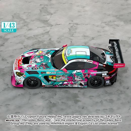 【GSC预售定金】1/43 GOODSMILE 初音未来  AMG 2025 开幕战Ver. 商品图2