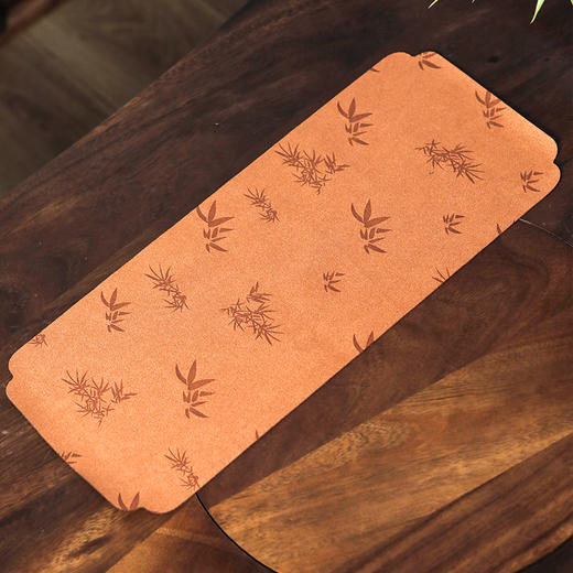 俊秀竹纹茶席双面45*20cm 商品图1