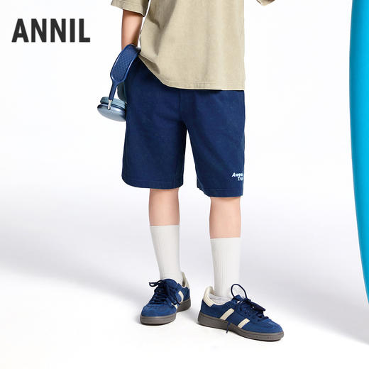 【实体店同款】男童全腰针织中裤夏季新款安奈儿童装AB526659 商品图2