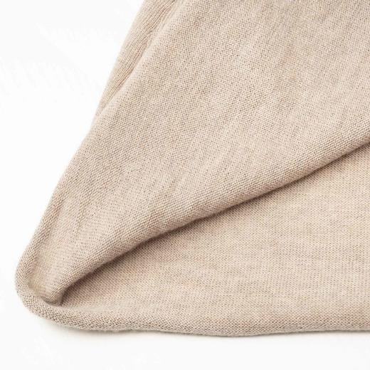 ROMI STUDIO “内外兼备" 100%澳洲羊毛卷边斜领打底T恤 23AWM1113 商品图4