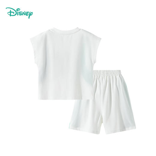 迪士尼2025夏季新款男童凉感短袖T恤透气短裤运动跑步篮球足球套装ZD2ET037 商品图4