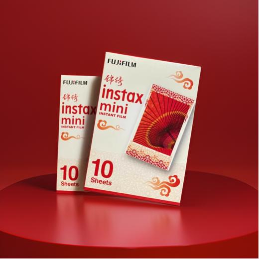 mini锦绣3寸相纸1盒10张，多盒便宜，日期新鲜，现货速发，富士所有mini系列相机通用 商品图6