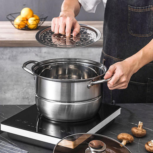 金嫂子非凡生活·多功能汤蒸锅KGT2404728ZG 商品图3