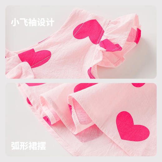 贝贝怡短袖连衣裙ZB2EQ005 商品图4