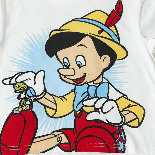 迪士尼【匹诺曹IP凉感套装】25夏新款男童冰感短袖T恤透气短裤套装ZD2ET029 商品图8