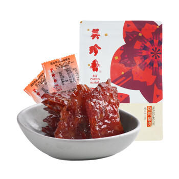 美珍香（BEE CHENG HIANG） 迷你休闲烧烤猪肉 100g 猪肉脯肉干烧烤肉干类美味零食小吃 商品图1
