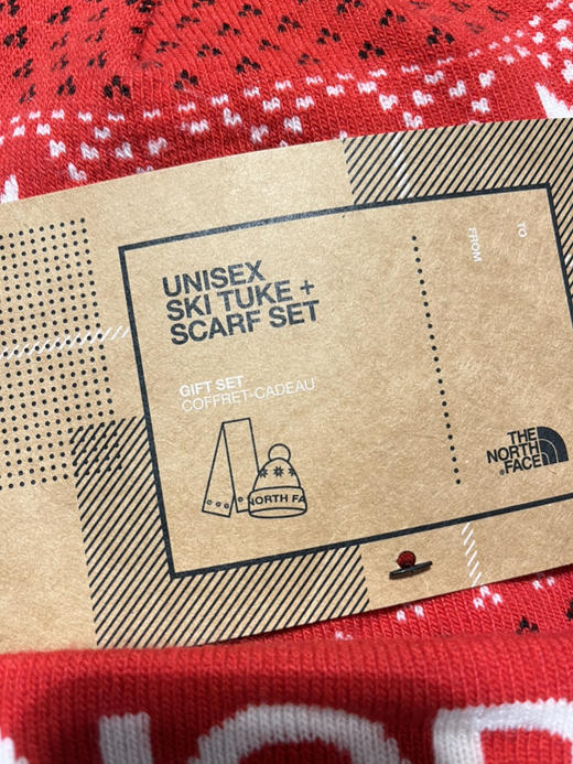 The Northface 北面毛线帽+围巾🧣套装 绿色一套，红色2套 商品图4