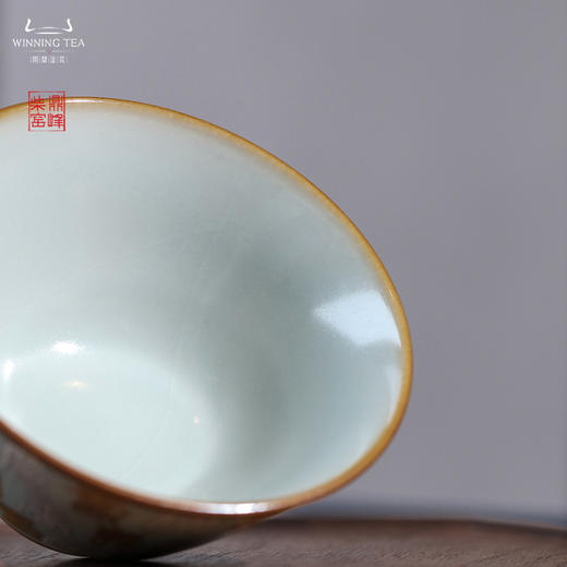 问鼎鼎峰柴窑淳和杯（百寿图） 商品图2