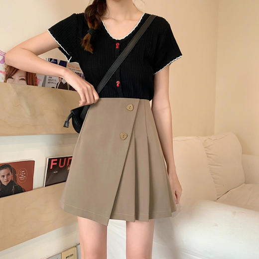 裁缝学苑AQ450高腰百褶裙纸样女装显瘦遮肚子半身裙包臀a字短裙样板 商品图2