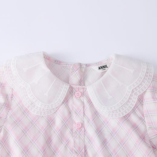 【实体店同款】女童短袖梭织连衣裙夏季新款安奈儿童装AG523682 商品图4