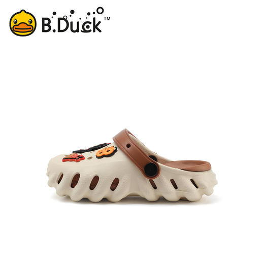 bduck小黄鸭家居鞋夏季儿童凉拖鞋洞洞鞋30-40 B1515921 商品图4