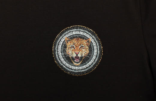 Marco Azzali 豹头重工短袖T恤 TY58235A2 商品图2