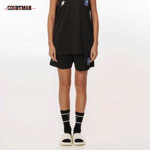 COURTMAN野球帝美式运动短裤速干透气训练跑步健身篮球短裤网眼 商品图2
