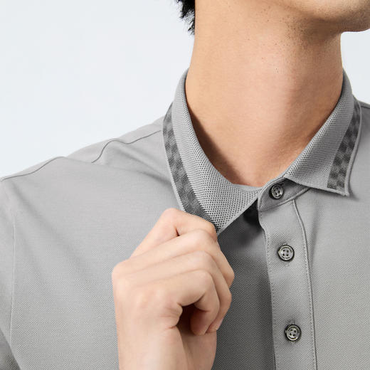 【汗无痕】柒牌男装短袖polo衫男夏季新品时尚休闲中青年翻领T恤128T73170 商品图2