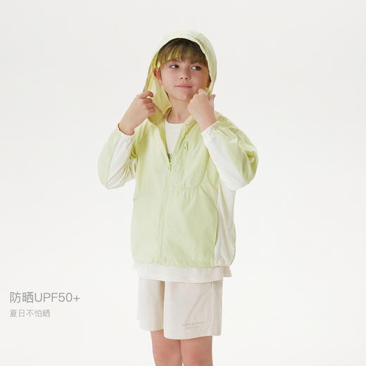 马克珍妮男童撞色透气防晒衣2025年春夏新款550817 商品图1