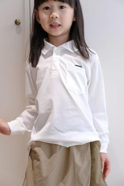 2025春夏MB空调凉感男女儿童户外翻领POLO透气排汗速干长袖T 商品图1