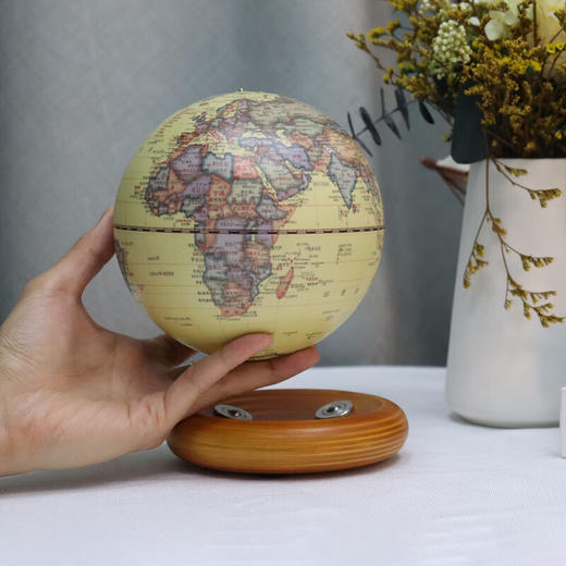 FunGlobe  朋宸地球仪  趣味滚珠仿古款触摸灯AR地球仪 商品图3