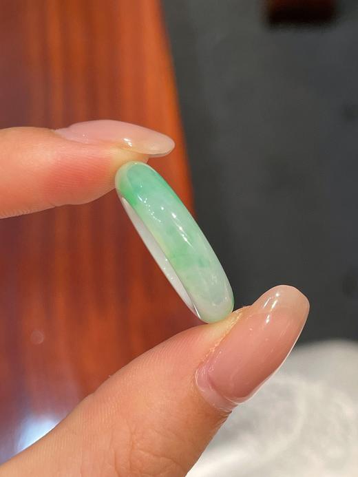 14圈口翡翠指环 商品图1