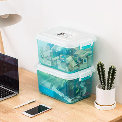 茶花 2822精美收纳箱8.5L （颜色随机） 商品图5